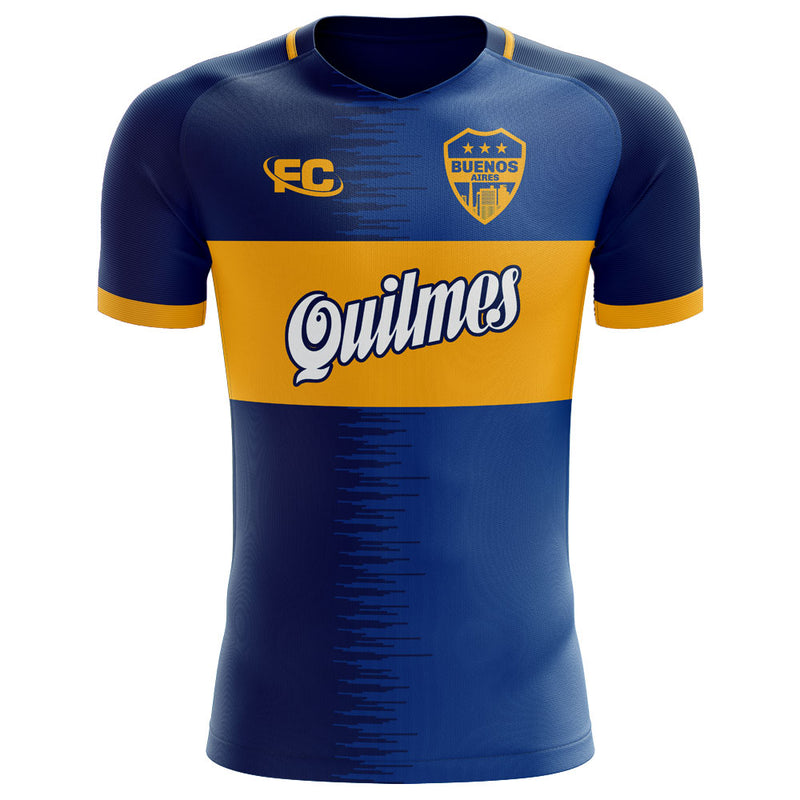 Boca Juniors 2020-2021 Home Concept Football Kit - Terrace Gear