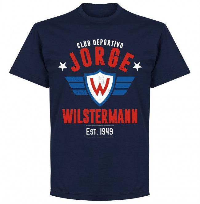 CD Jorge Wilstermann Established T-Shirt - Navy - Terrace Gear