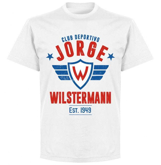 CD Jorge Wilstermann Established T-Shirt - White - Terrace Gear