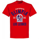 CD Olimpia Established T-shirt - Red - Terrace Gear
