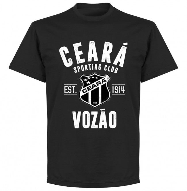 Ceara Established T-Shirt - Black - Terrace Gear