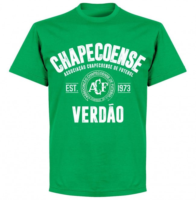 Chapecoense Established T-Shirt - Green - Terrace Gear