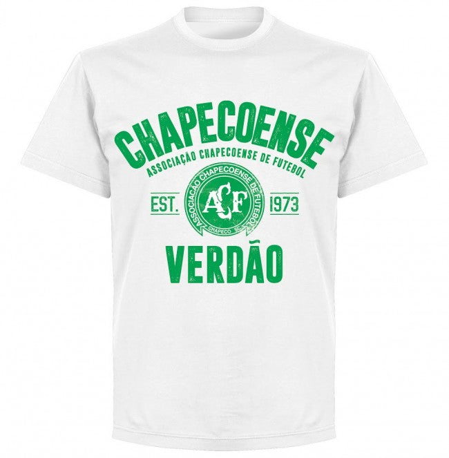 Chapecoense Established T-Shirt - White - Terrace Gear