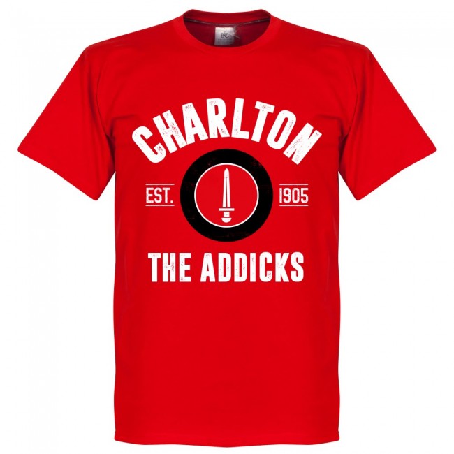 Charlton The Addicks Established T-Shirt - Red