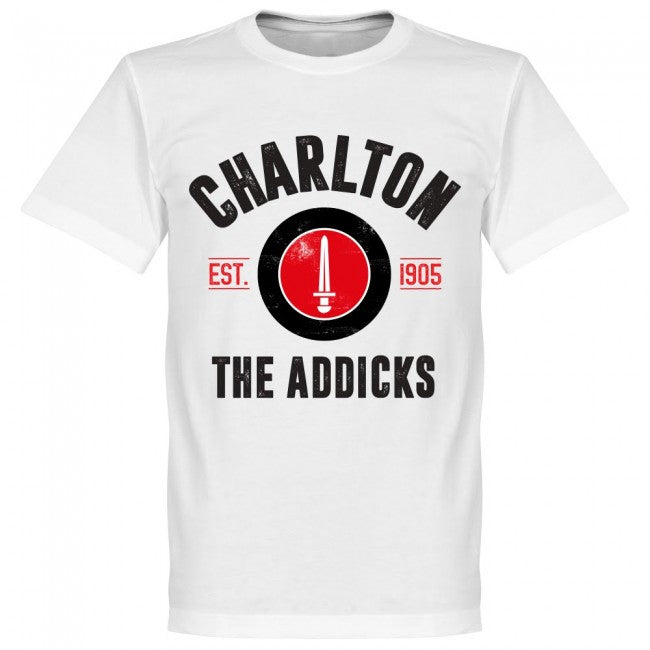 Charlton The Addicks Established T-Shirt - White