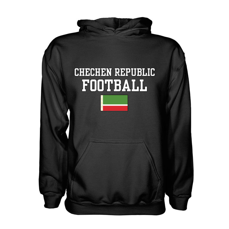 Chechen Republic Football Hoodie - Black