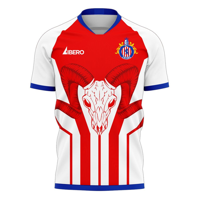 Chivas 2020-2021 Home Concept Football Kit (Libero) - Terrace Gear
