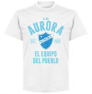 Club Aurora Established T-Shirt - White - Terrace Gear
