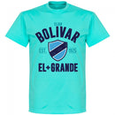Club Bolivar Established T-Shirt - Atoll Blue - Terrace Gear