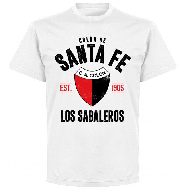 Colon de Santa Fe Established T-Shirt - White - Terrace Gear