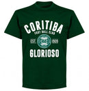 Coritiba Established T-Shirt - Bottle Green - Terrace Gear