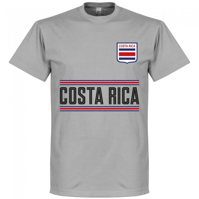 Costa Rica Team T-Shirt - Grey