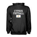 Cyprus Football Hoodie - Black