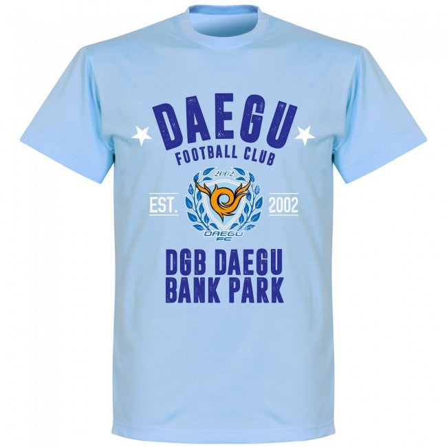 Daegu Established T-shirt - Sky - Terrace Gear