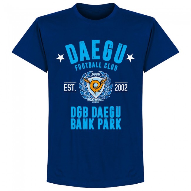 Daegu Established T-shirt - Ultramarine - Terrace Gear