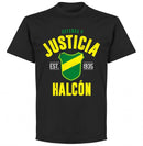 Defensa Justica Established T-Shirt - Black - Terrace Gear