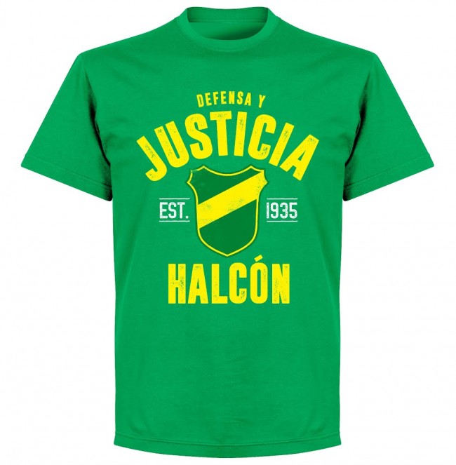 Defensa Justica Established T-Shirt - Green - Terrace Gear