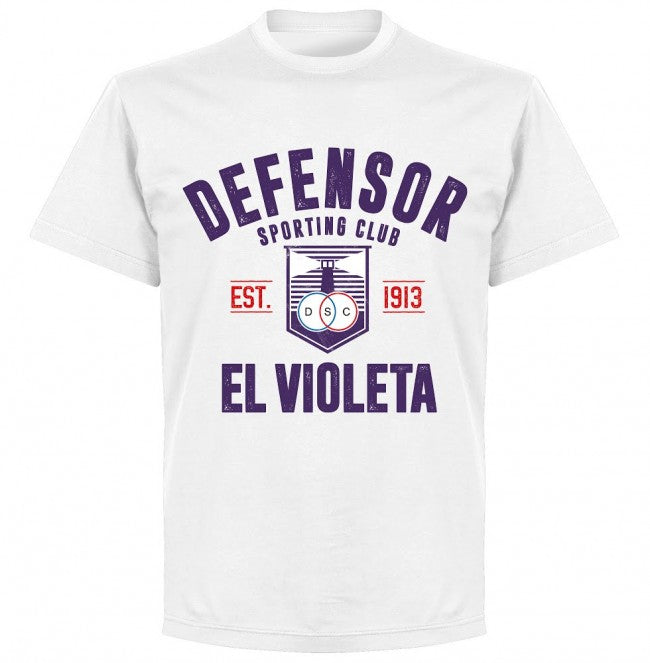 Defensor Sporting Established T-shirt - White - Terrace Gear