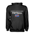 Democratic Republic of Congo Football Hoodie - Black