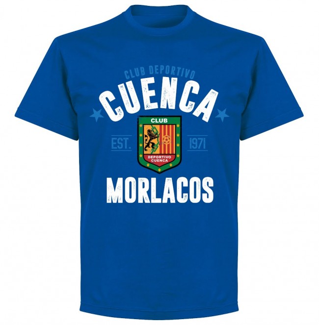 Deportivo Cuenca Established T-shirt - Royal - Terrace Gear