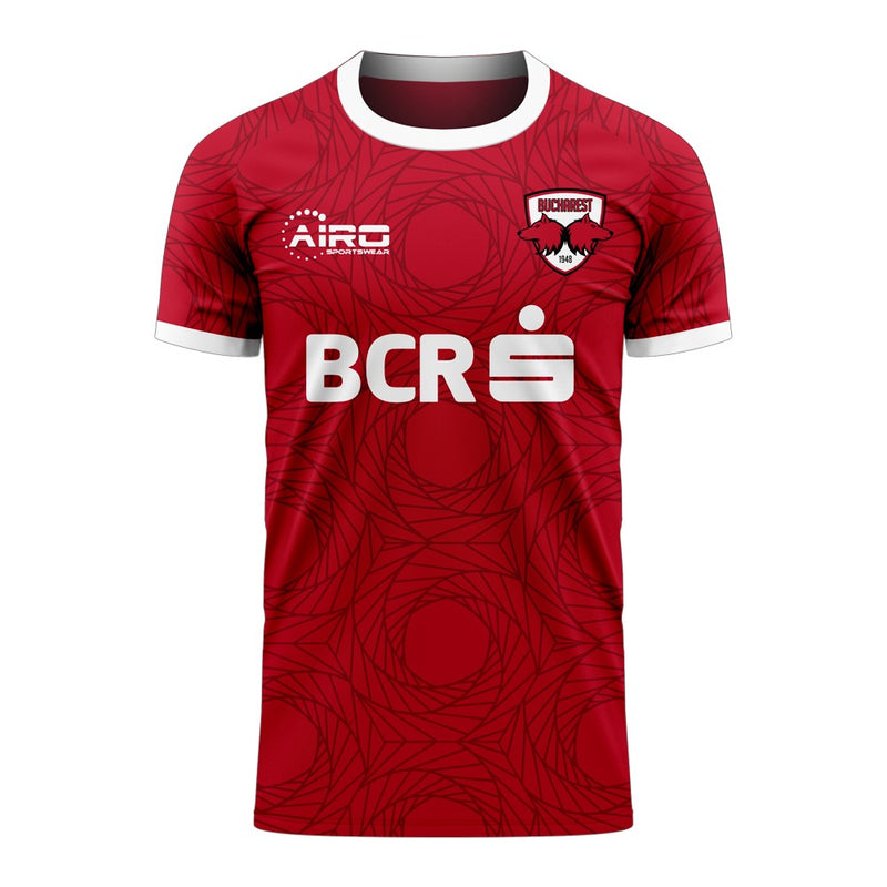 Dinamo Bucharest 2022-2023 Home Concept Football Kit (Airo)