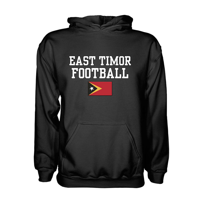 East Timor Football Hoodie - Black