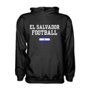 El Salvador Football Hoodie - Black
