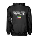 Equatorial Guinea Football Hoodie - Black