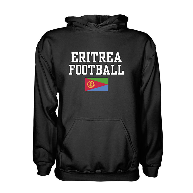 Eritrea Football Hoodie - Black