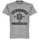 Estudiantes Established T-Shirt - Grey - Terrace Gear