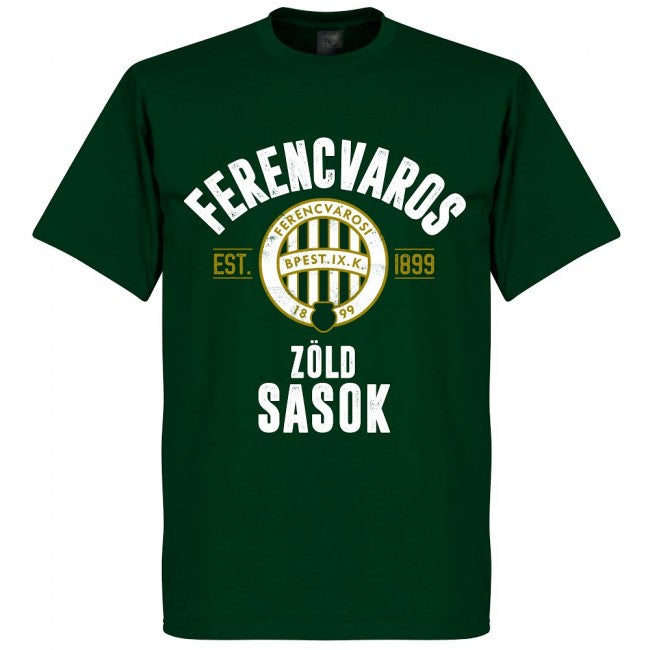 Ferencvaros Established T-Shirt - Bottle Green