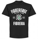 Figueirense Established T-Shirt - Black - Terrace Gear