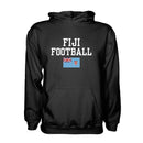 Fiji Football Hoodie - Black