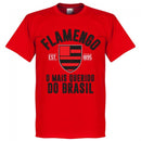 Flamengo Established T-Shirt - Red - Terrace Gear