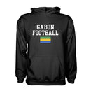 Gabon Football Hoodie - Black