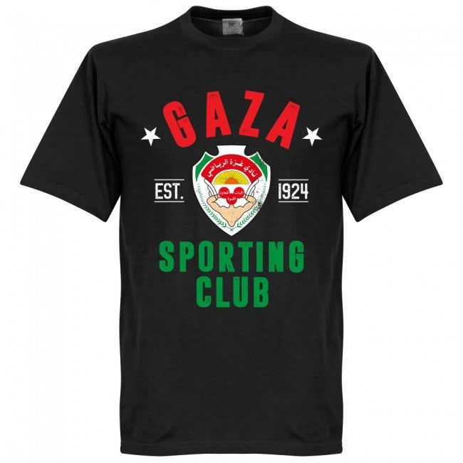 Gaza Established T-Shirt - Black