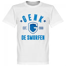 Genk Established T-Shirt - White - Terrace Gear