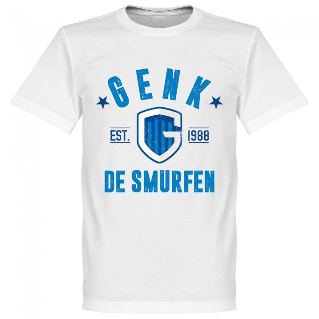 Genk Established T-Shirt - White - Terrace Gear