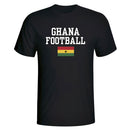 Ghana Football T-Shirt - Black