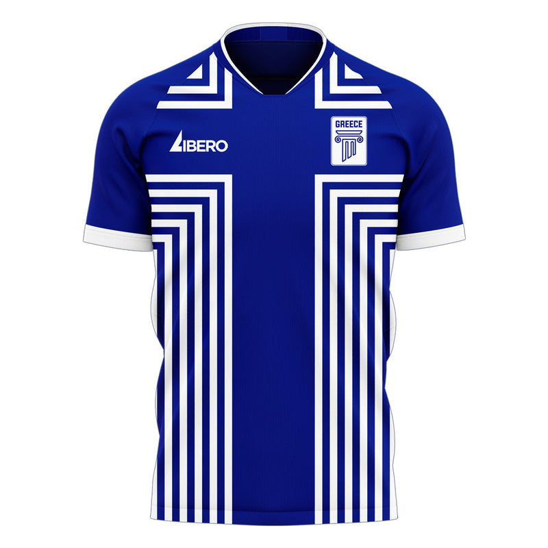 Greece 2020-2021 Away Concept Football Kit (Libero) - Terrace Gear