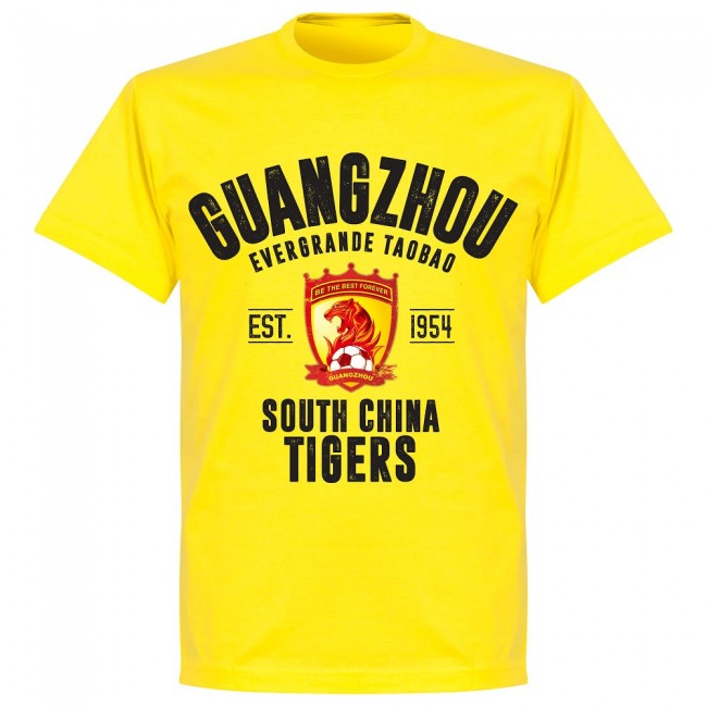 Guangzhou Established T-shirt - Lemon Yellow - Terrace Gear