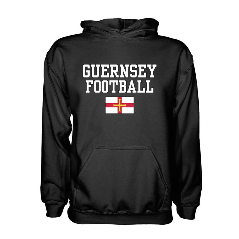 Guernsey Football Hoodie - Black