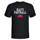Haiti Football T-Shirt - Black