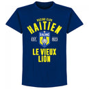 Haitien Established T-Shirt - Ultramarine - Terrace Gear