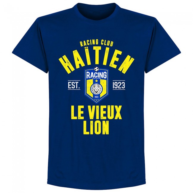 Haitien Established T-Shirt - Ultramarine - Terrace Gear