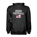 Herm Football Hoodie - Black