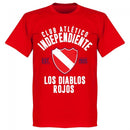 Independiente Established T-Shirt - Red - Terrace Gear