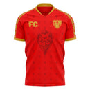 Independiente 2020-2021 Home Concept Football Kit (Fans Culture) - Kids (Long Sleeve)