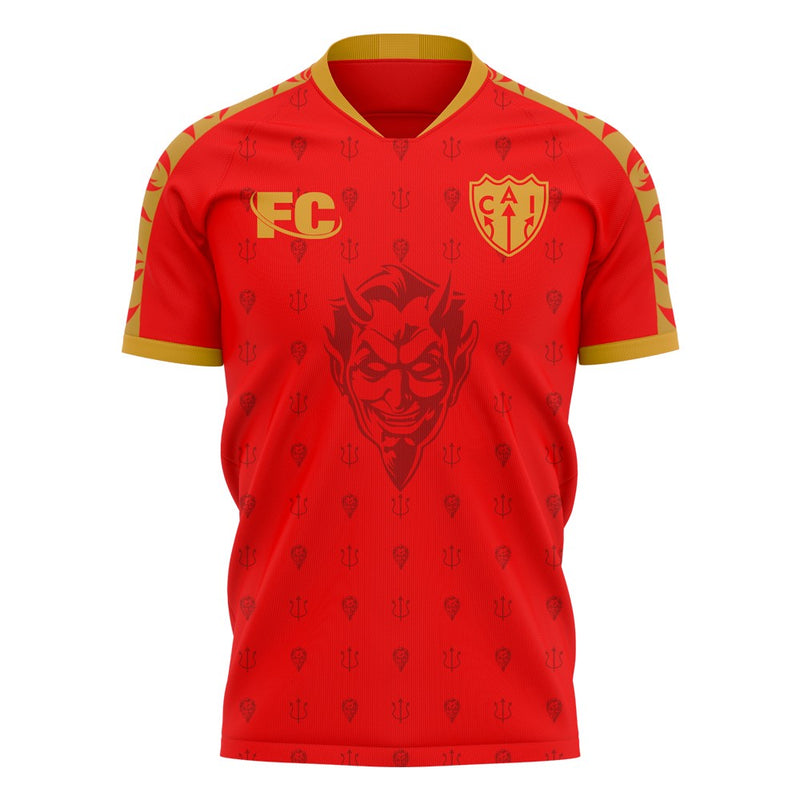Independiente 2022-2023 Home Concept Football Kit (Fans Culture)