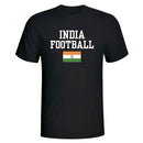 India Football T-Shirt - Black
